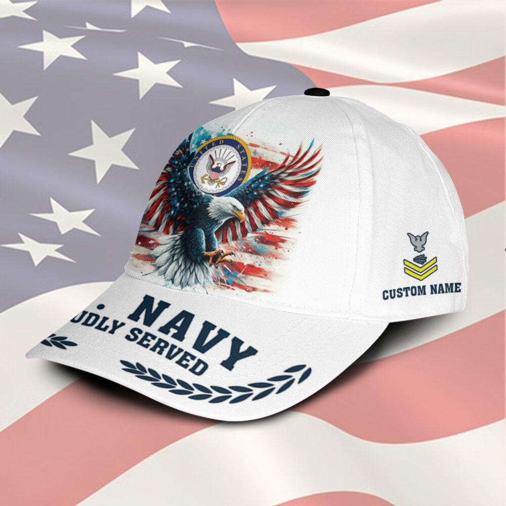US Navy, Duty, Honor, Country - Classic Cap - Image 2