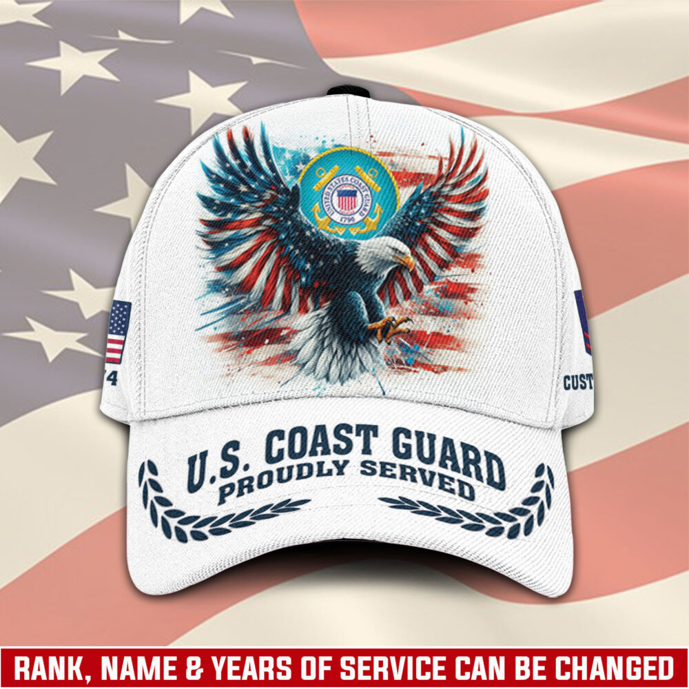 US Coast Guard, E 4 Red - Classic Cap