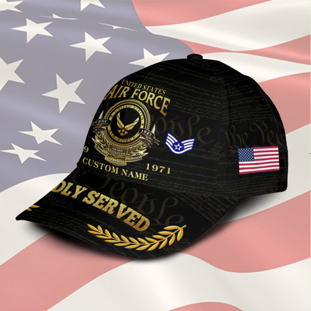 US Air Force, Honor The Fallen - Classic Cap - Image 2