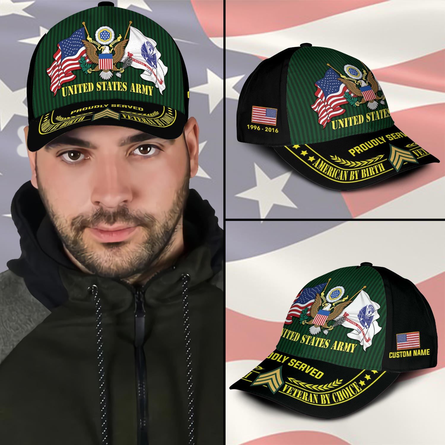 US Army, O 3 Army Captain - Classic Cap - Image 3