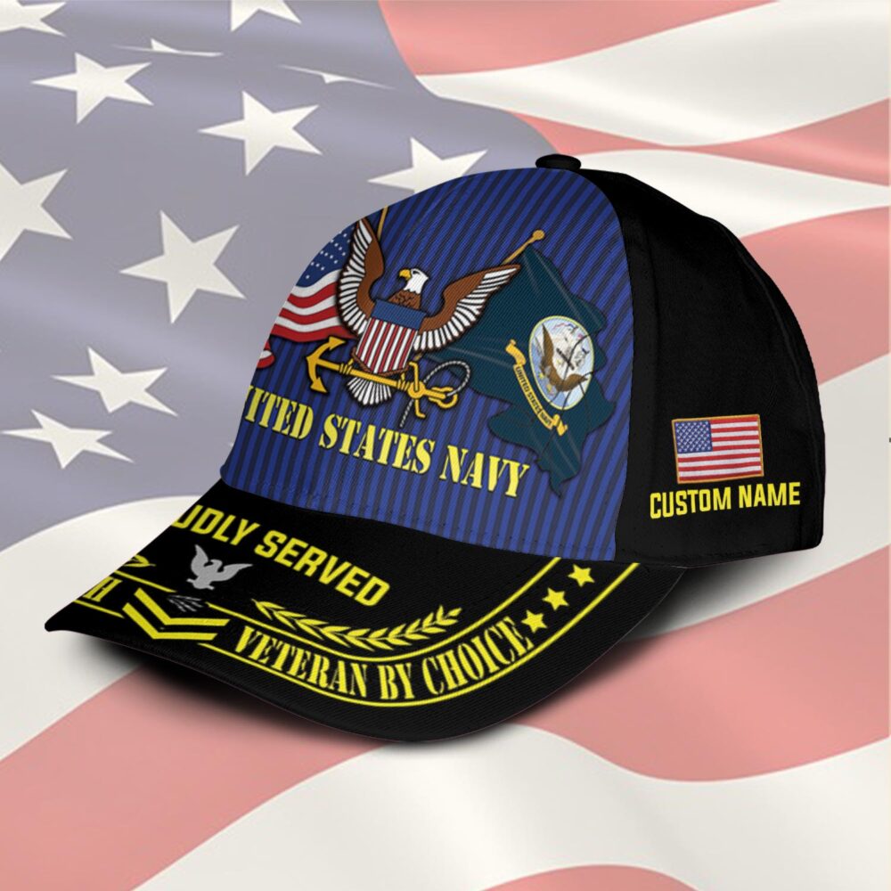 US Navy, E 3 Blue - Classic Cap - Image 2