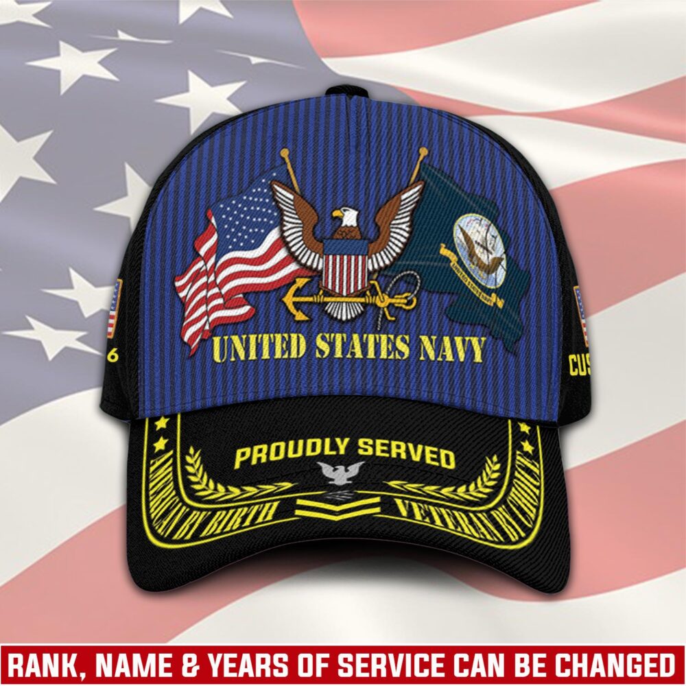 US Navy, E 3 Blue - Classic Cap