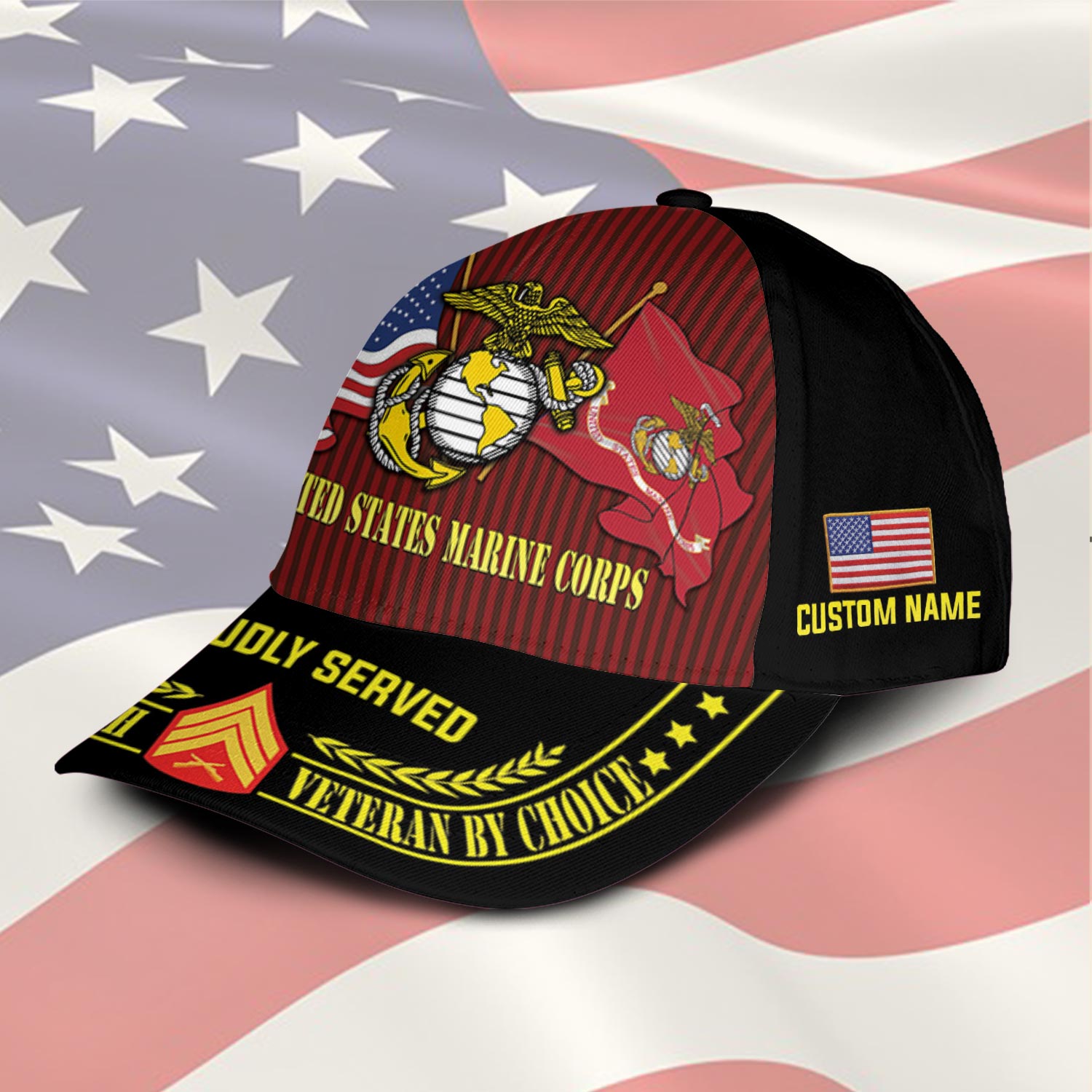 US Marine Corps, O 3 Marines Captain - Classic Cap - Image 2
