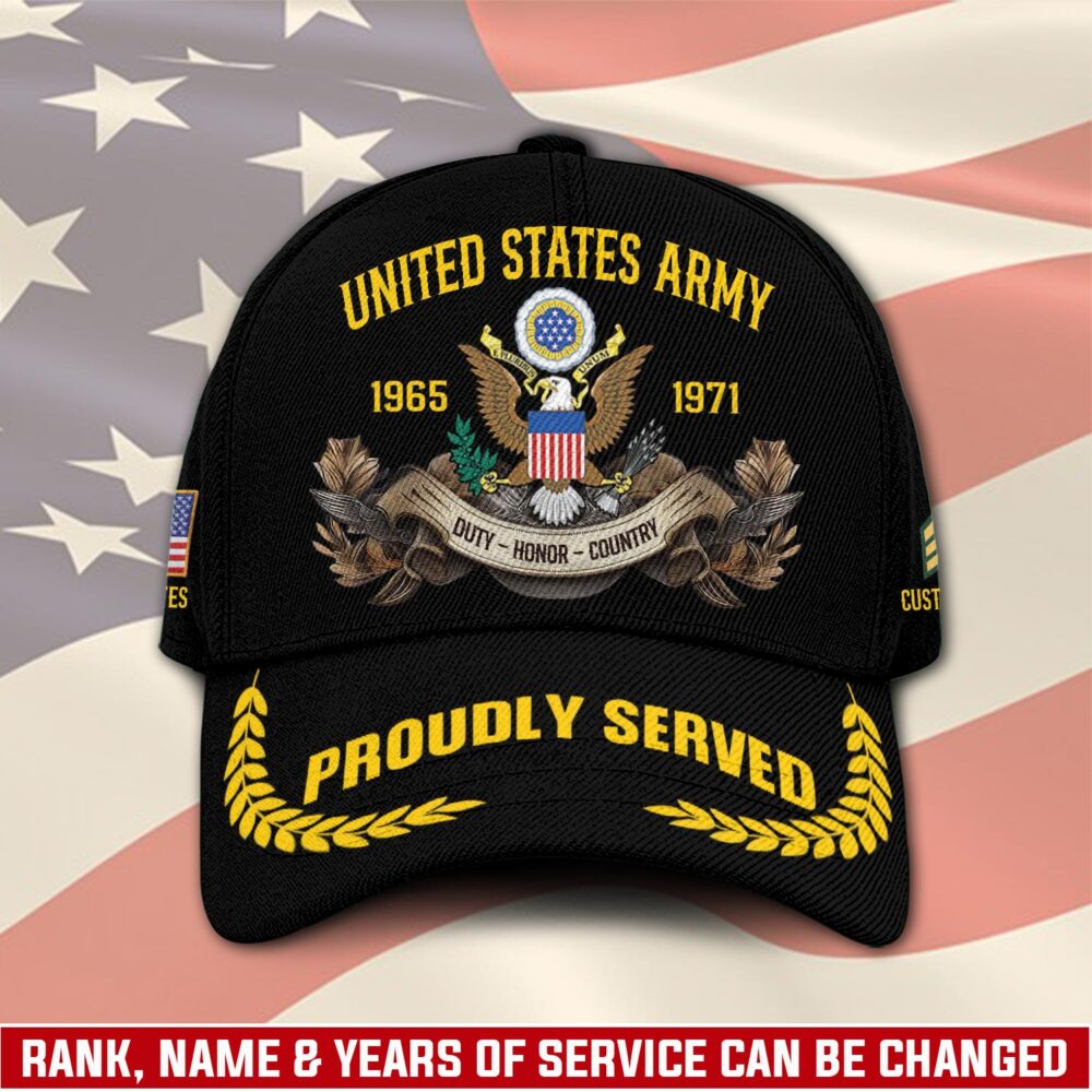 US Army, E 6 Army Staff Sergeant - Classic Cap