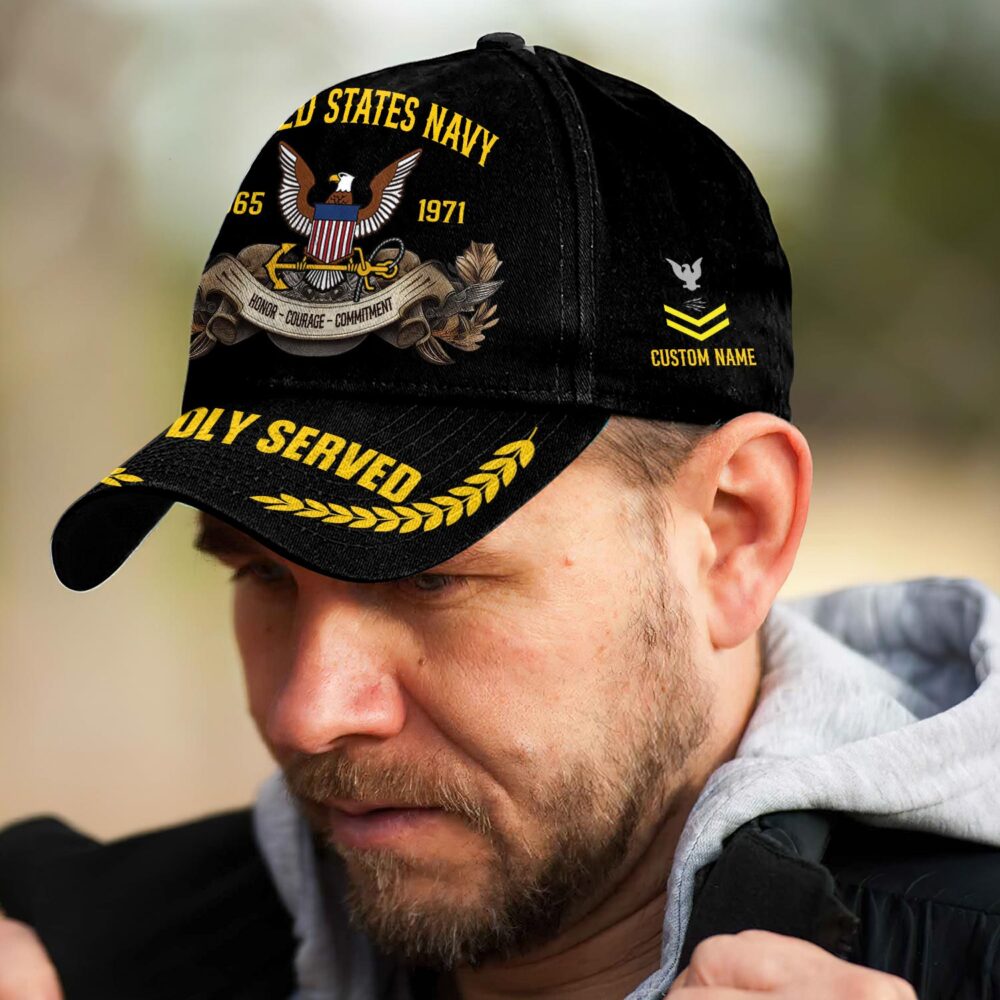 US Navy, I Walked The Walk - Classic Cap - Image 3