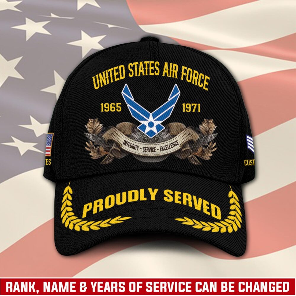 US Air Force, E 6 Air Force Technical Sergeant - Classic Cap
