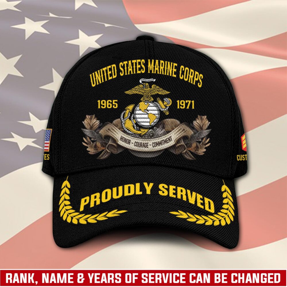 US Marine Corps, Remember - Honor - Respect - Classic Cap