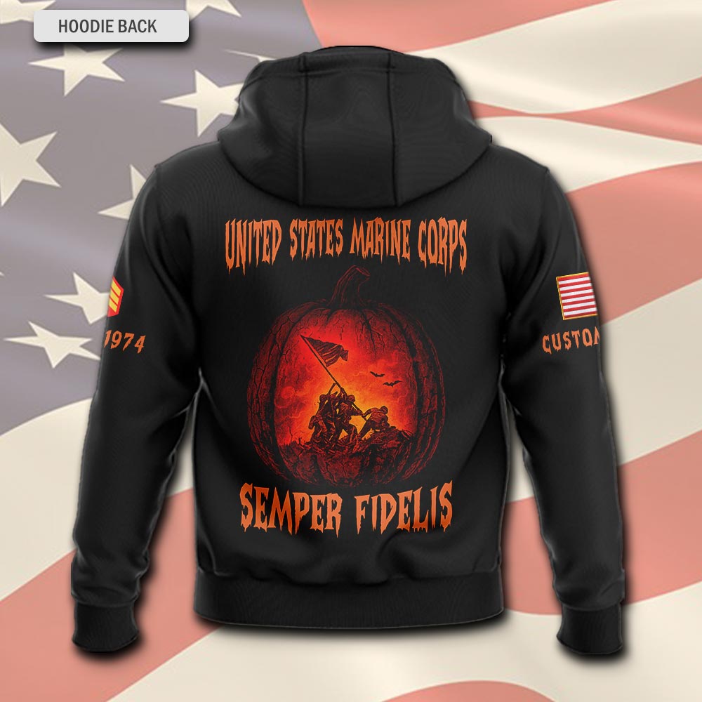 US Marine Corps, The Few, The Proud - Hoodie - Image 3