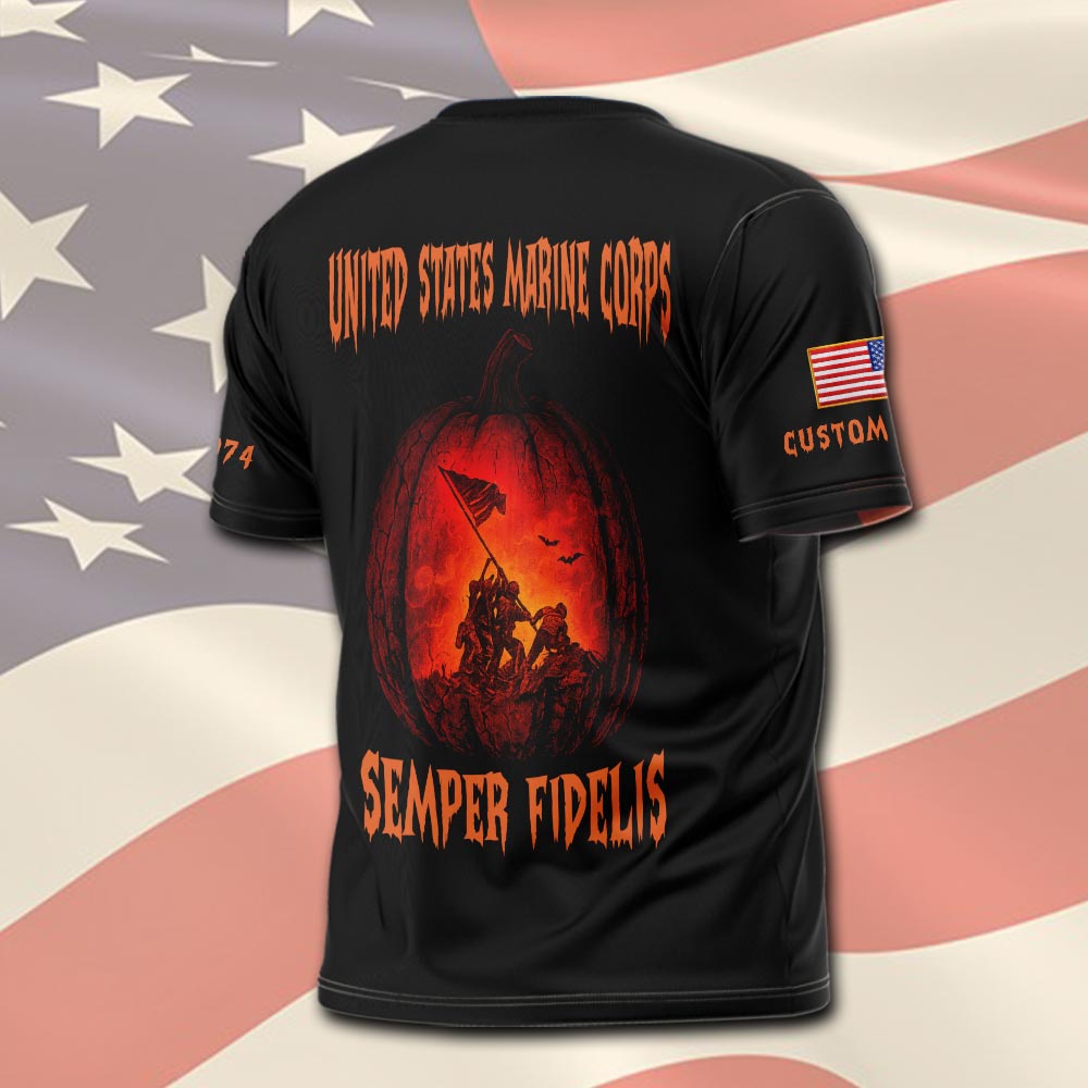 US Marine Corps, First to Fight - T-Shirt - Image 3