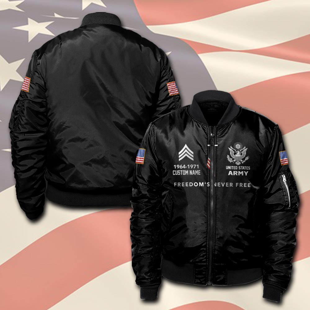 US Army, E 8 Army Master Sergeant - Bomber Jacket