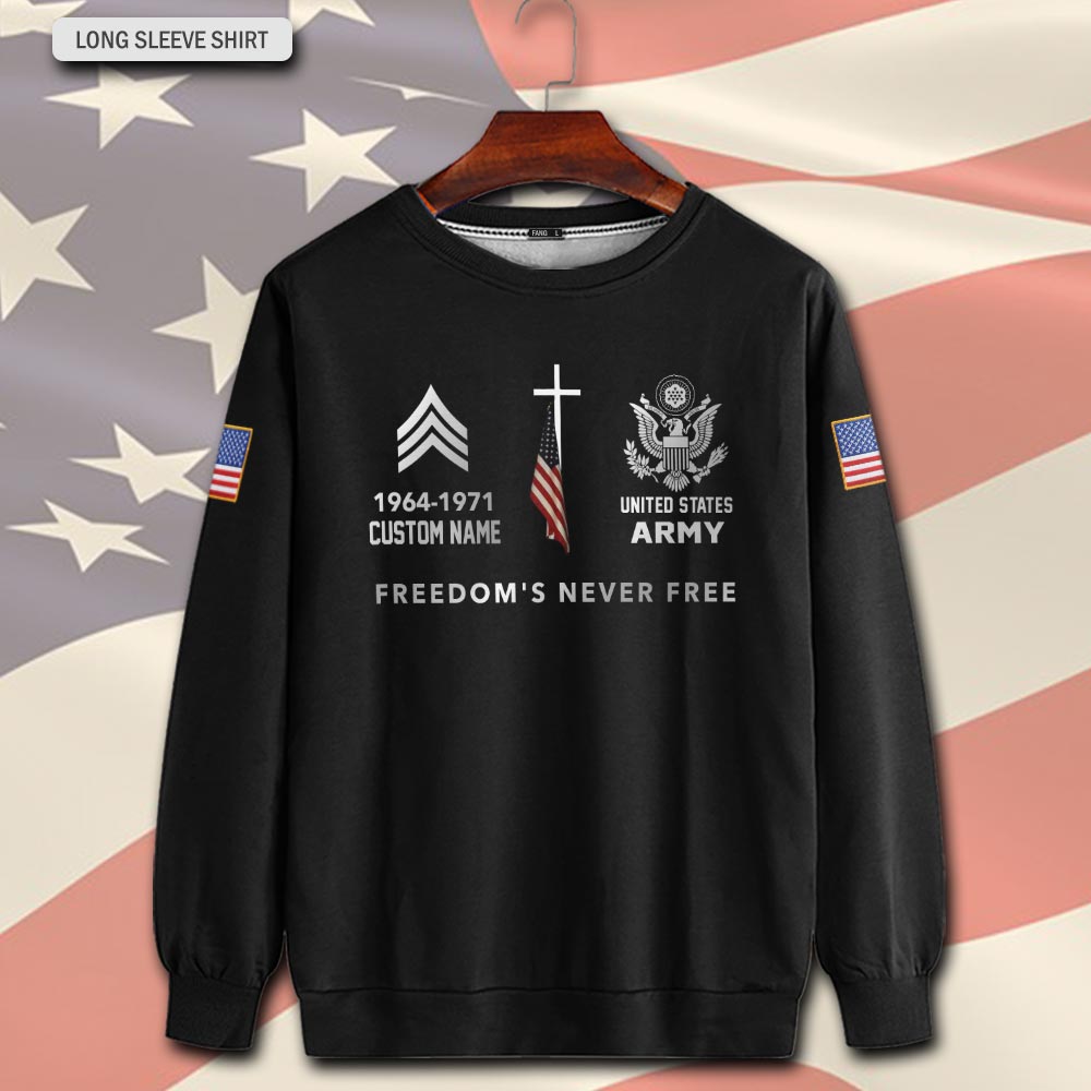 US Army, E 5 Army Specialist - Sweatshirt - Image 2