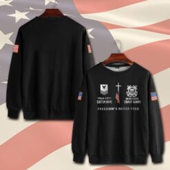 US Coast Guard, Freedom Over Fear - Sweatshirt