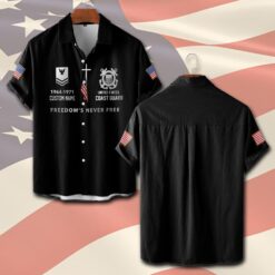 US Coast Guard, Second To None - Short Sleeve Button Shirt