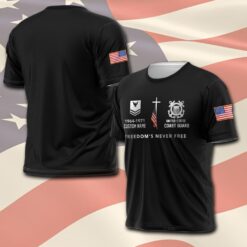 US Coast Guard, E 7 Red - T-Shirt