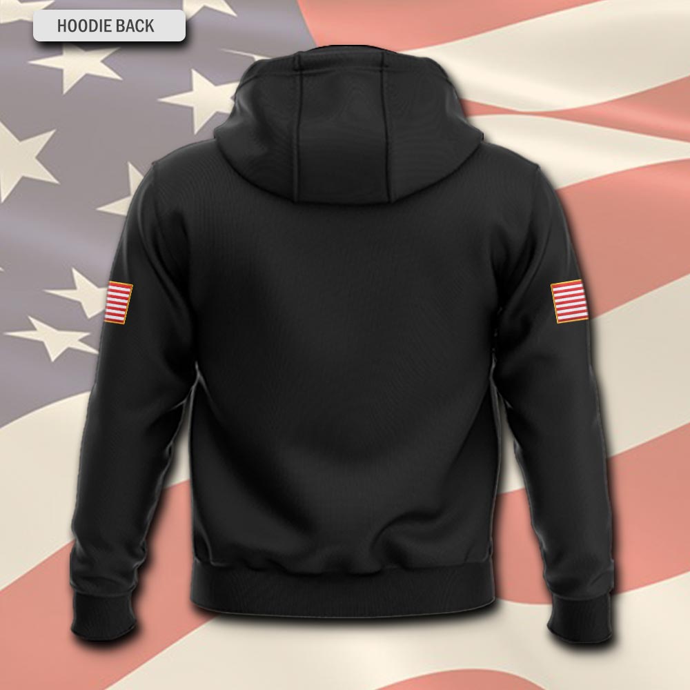 US Marine Corps, Thank a Veteran - Hoodie - Image 3