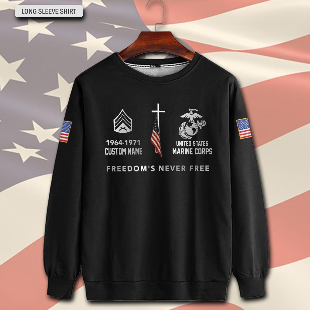 US Marine Corps, Served With Pride - Sweatshirt - Image 2