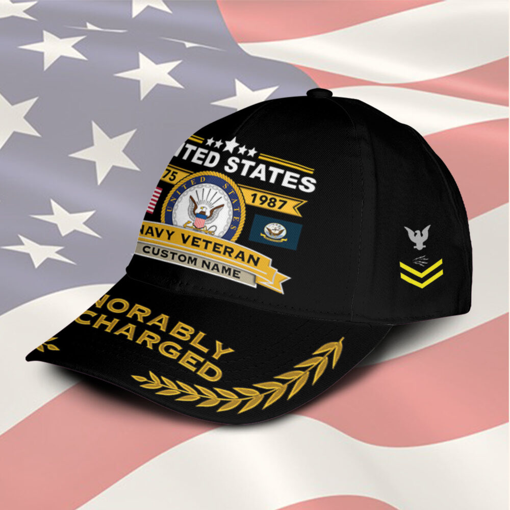 US Navy, Honor The Fallen - Classic Cap - Image 2