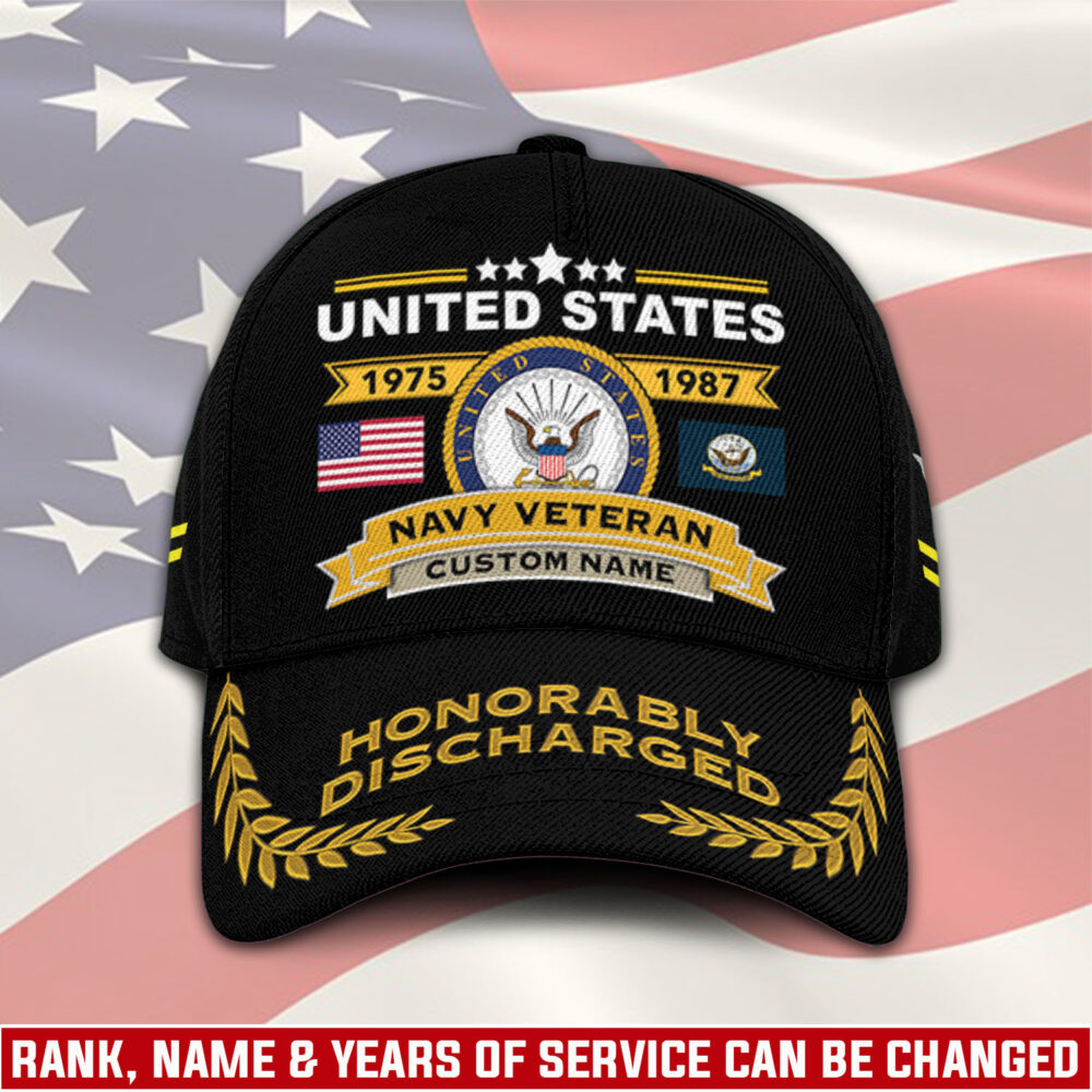 US Navy, Honor The Fallen - Classic Cap