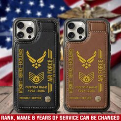 US Air Force , Life And Pride - Leather Flip Phone Case