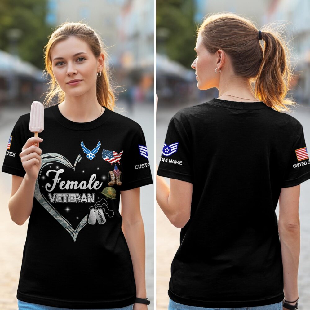 US Air Force , Duty, Honor, Country - Women T-Shirt