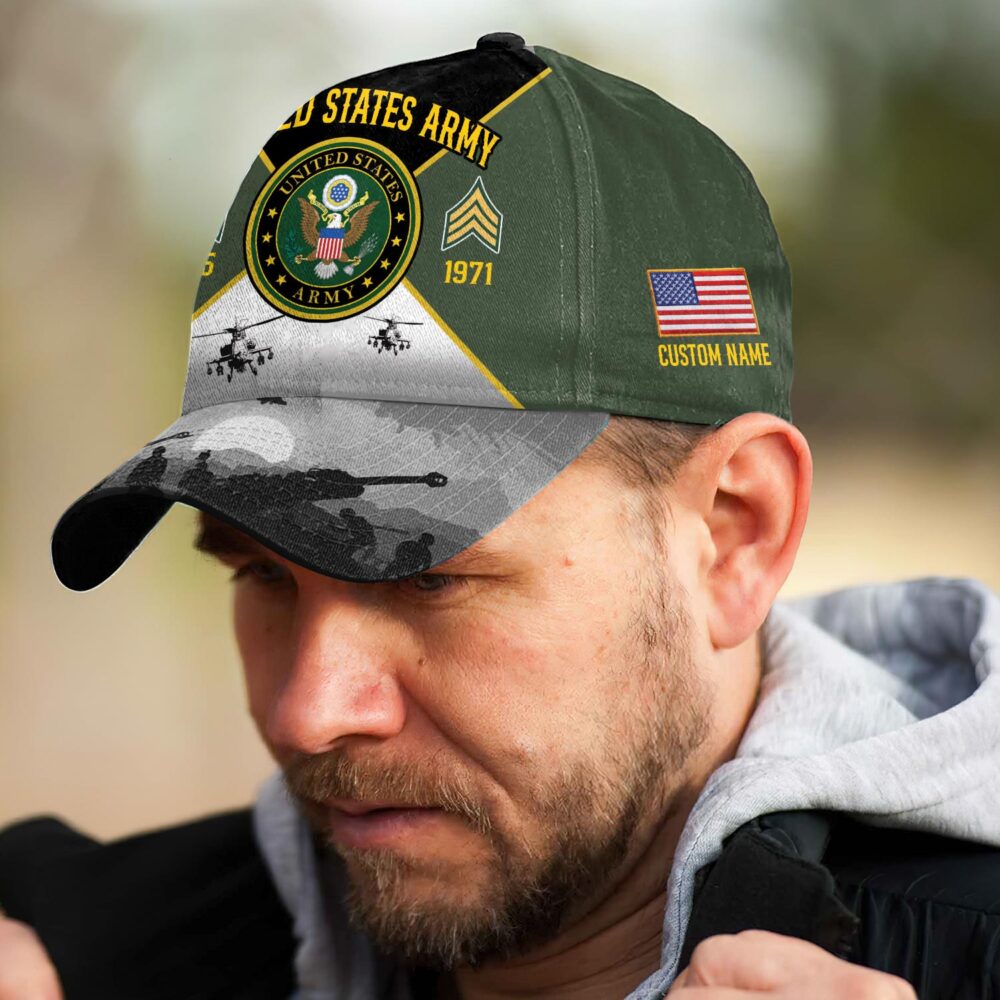 US Army, E 9 Army Sergeant Major - Classic Cap - Image 3