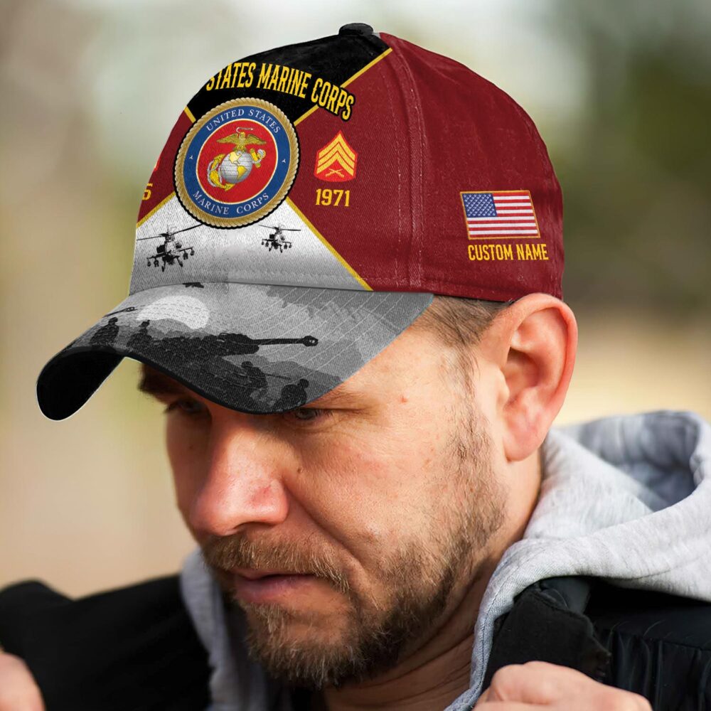 US Marine Corps, Defender of Freedom - Classic Cap - Image 3