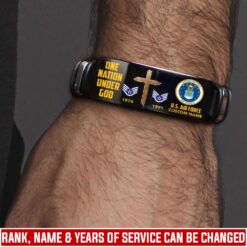 US Air Force , Proud Veteran - Bracelet