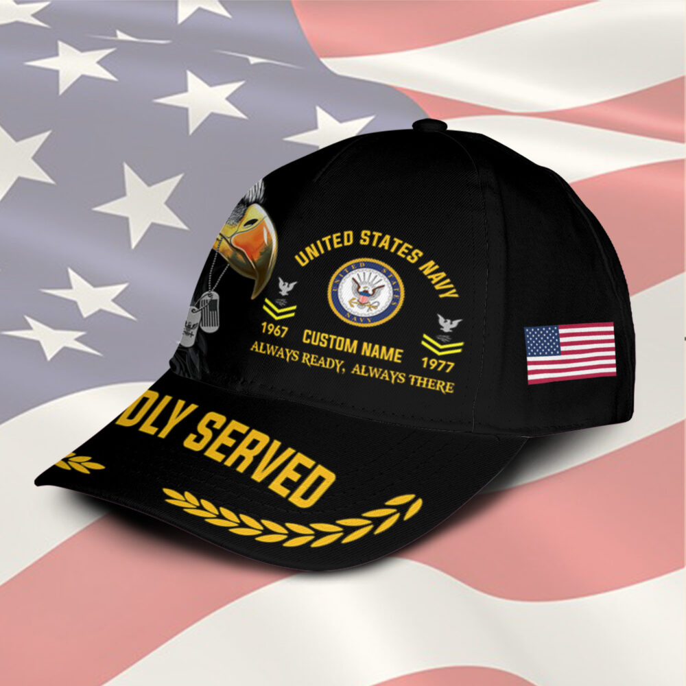 US Navy, The Sea is Ours - Classic Cap - Image 2