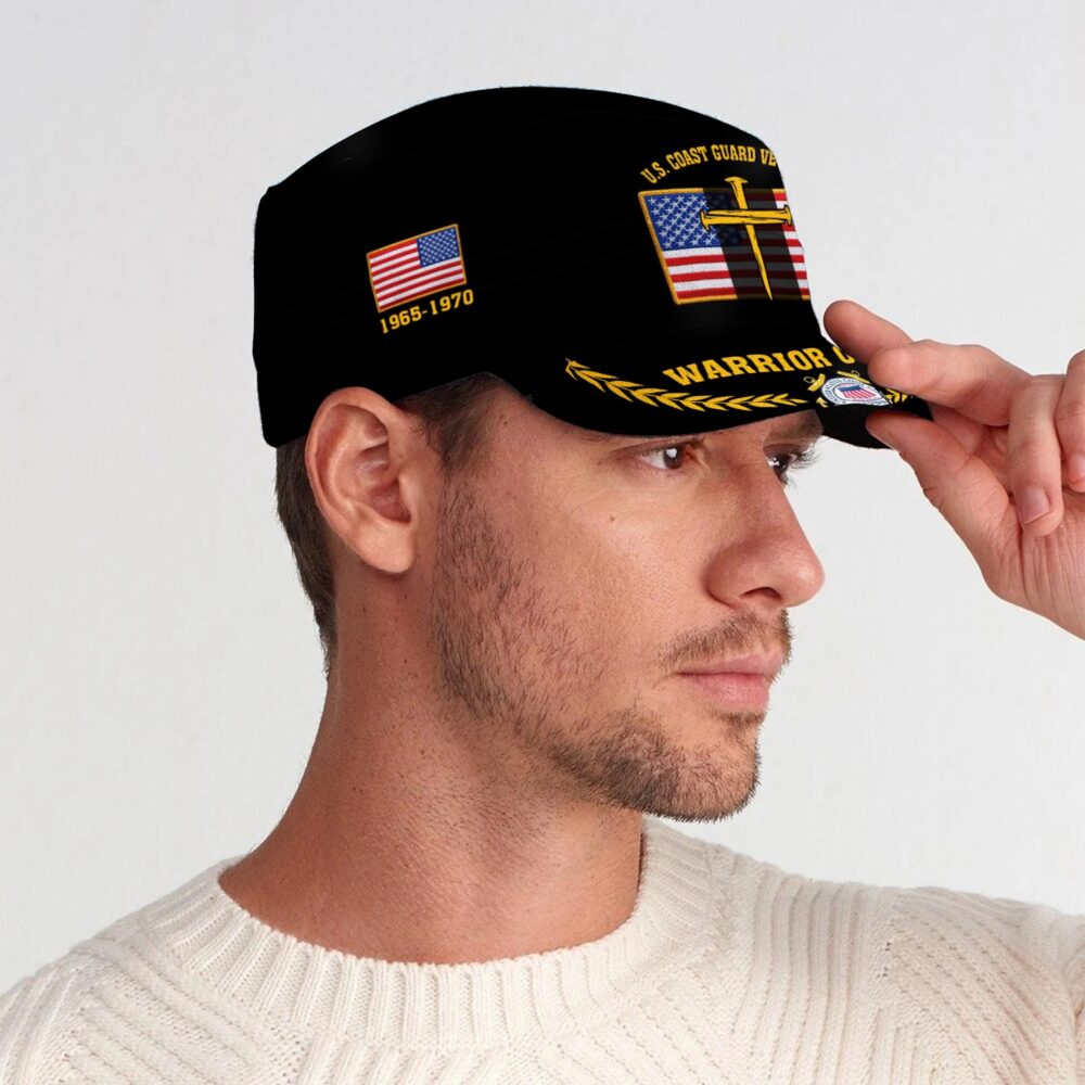 US Coast Guard, E 9 Gold - Military Cap - Image 3