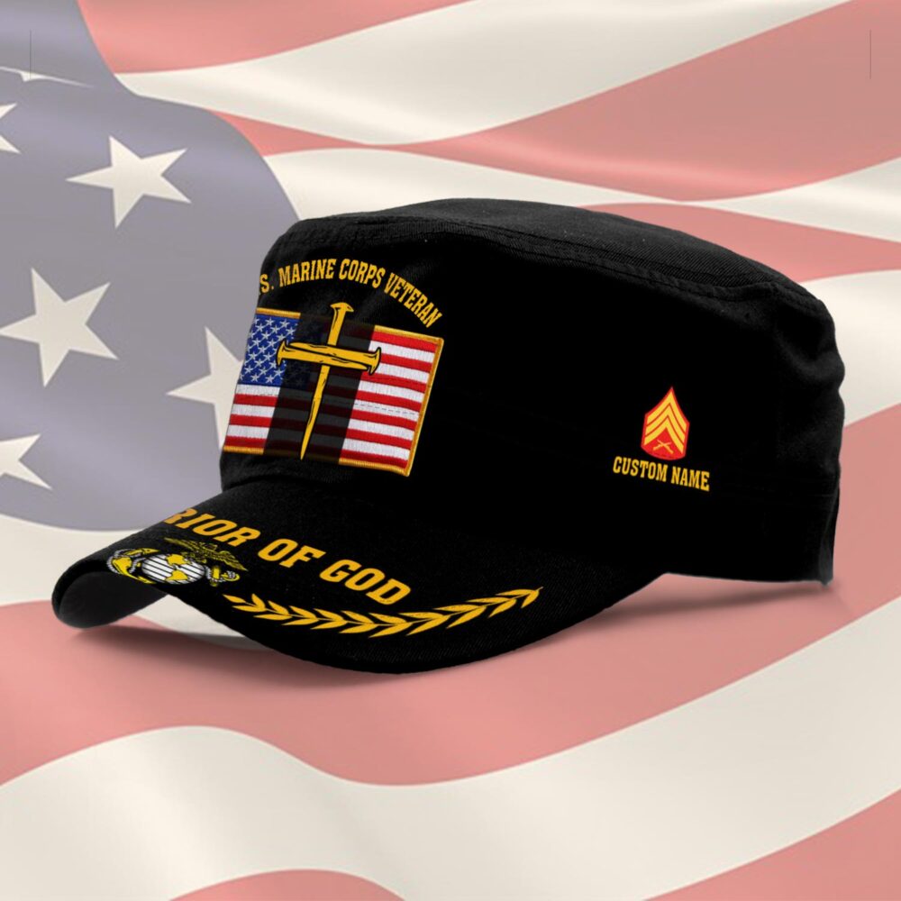 US Marine Corps, W 4 Marines Chief Warrant Officer 4 - Military Cap - Image 2