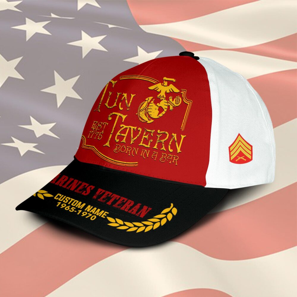 US Marine Corps, E 8 Marines Master Sergeant - Classic Cap - Image 2