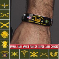 Army Branch, Proud To Have Served - Bracelet