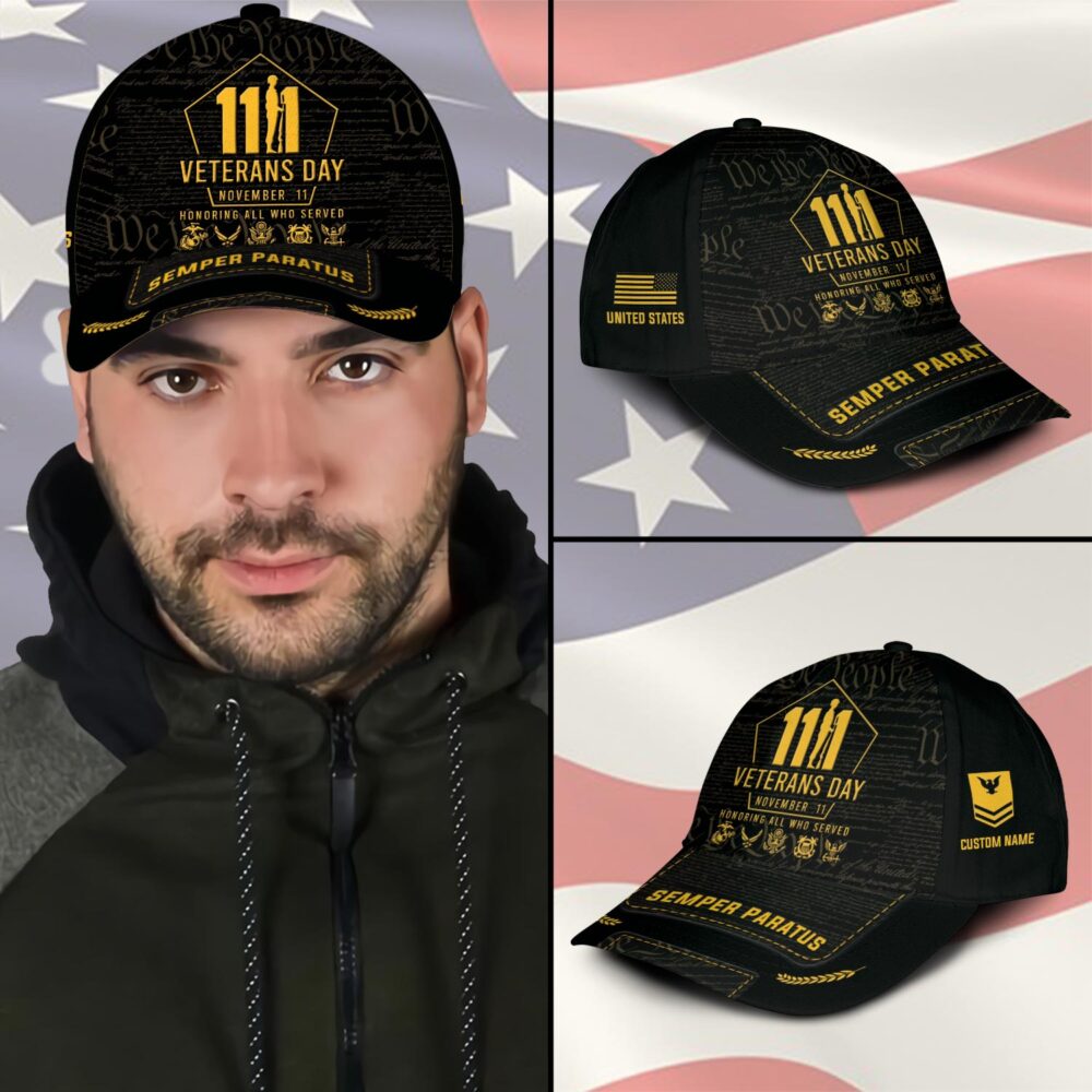 US Coast Guard, Duty, Honor, Country - Classic Cap - Image 3