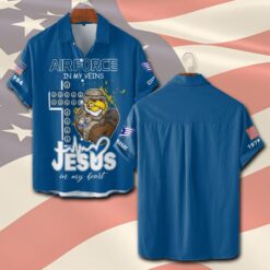 US Air Force , All Gave Some, Some Gave All - Short Sleeve Button Shirt