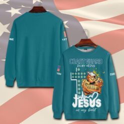 US Coast Guard, E 3 Blue - Sweatshirt