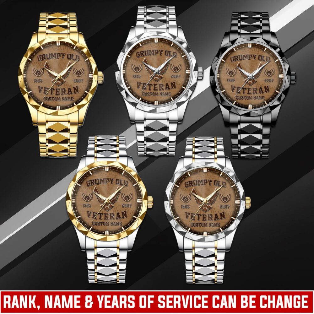 US Air Force, O 3 Air Force Captain - C-Style Watch
