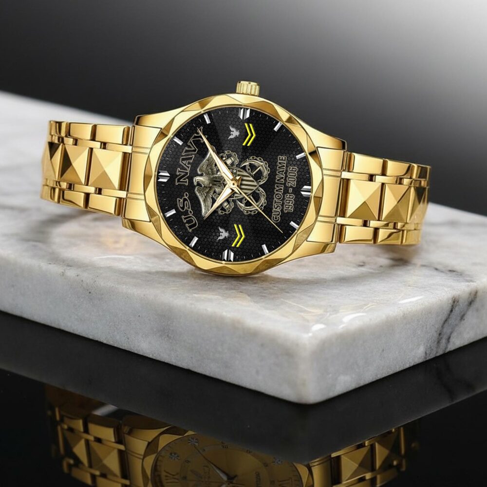 US Navy, Honoring All Who Served - C-Style Watch - Image 2