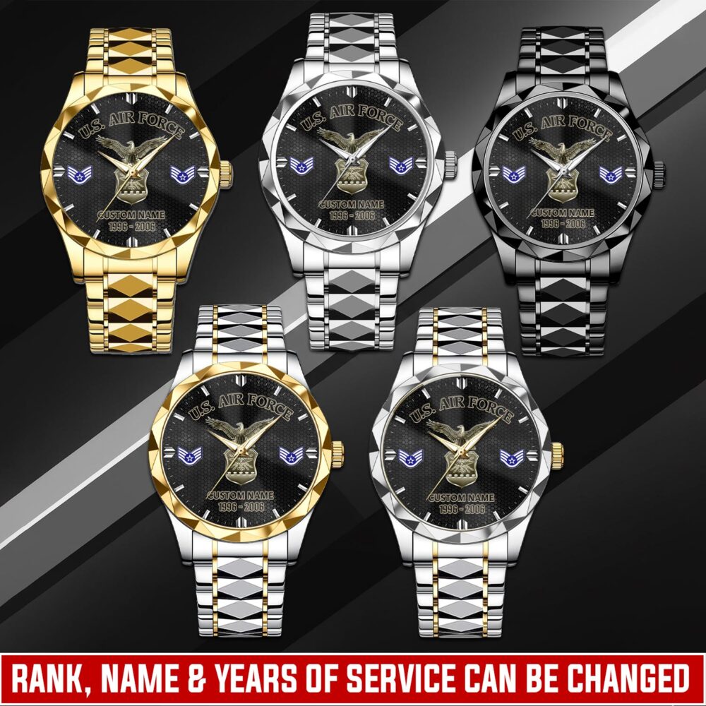 US Air Force, E 4 Air Force Sergeant - C-Style Watch