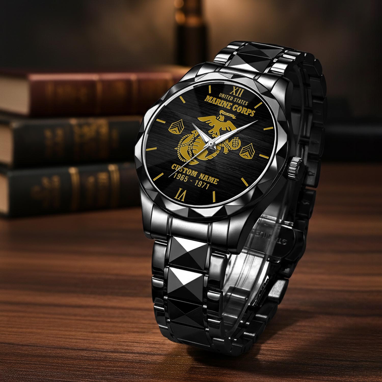 US Marine Corps, E 3 Marines Lance Corporal - C-Style Watch - Image 3