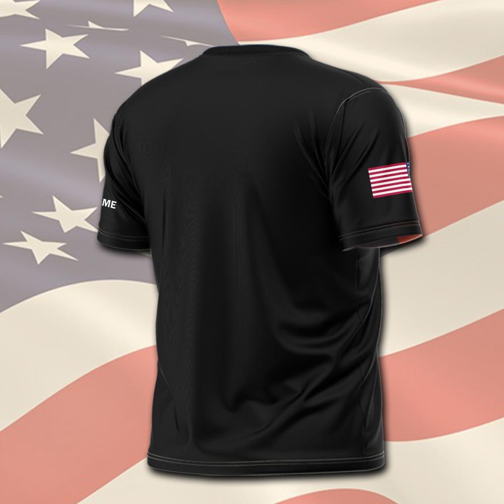 US Navy, E 9 Gold - T-Shirt - Image 3