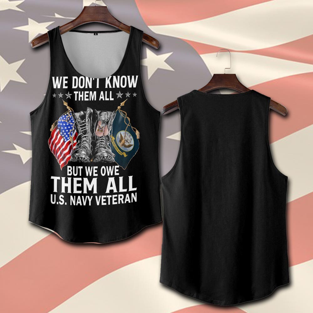 US Navy, Thank a Veteran - Tank-Top