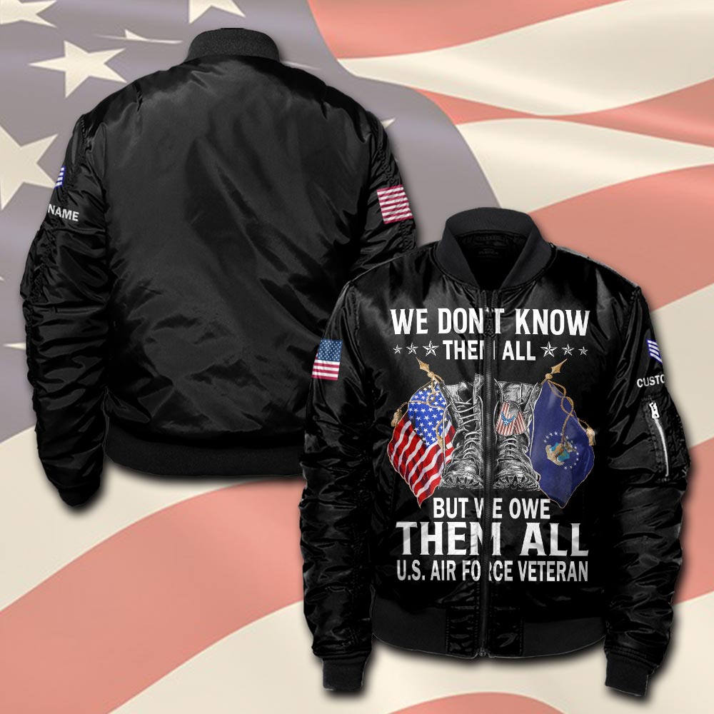US Air Force , All Gave Some, Some Gave All - Bomber Jacket