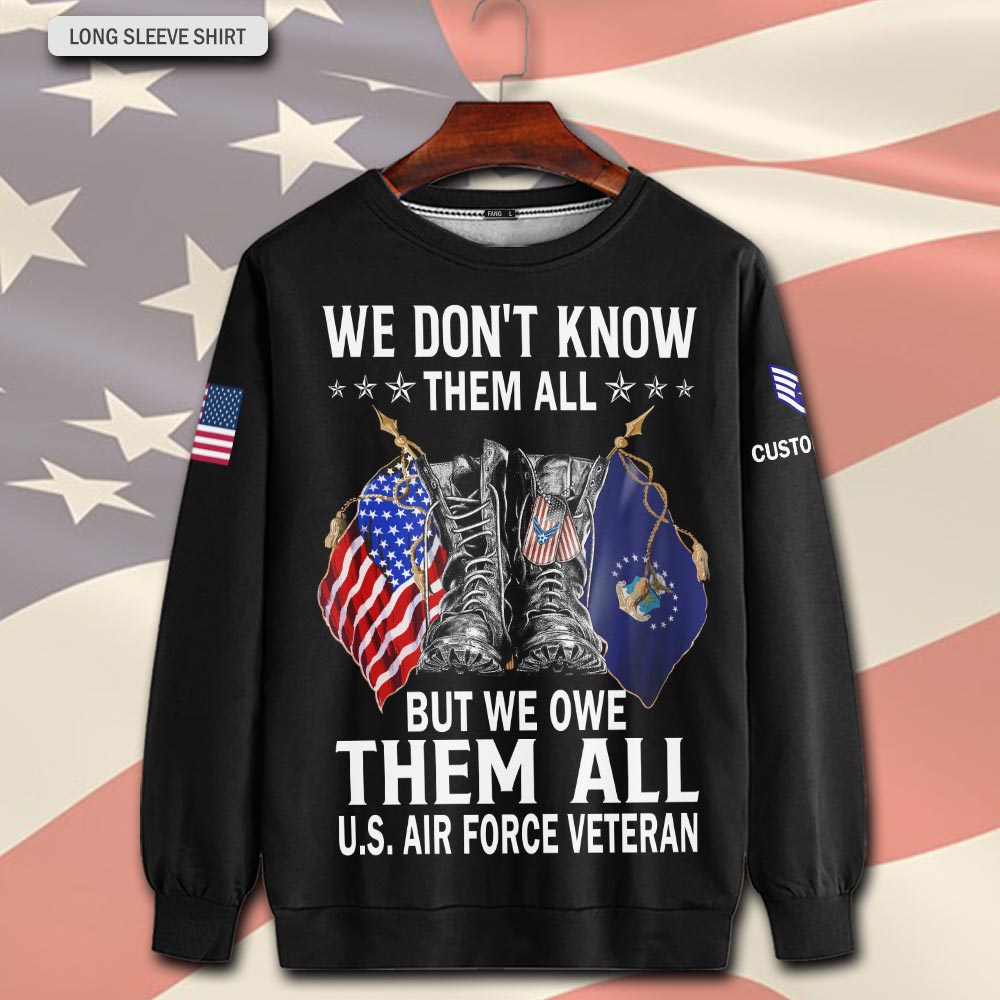US Air Force , E 4 Air Force Sergeant - Sweatshirt - Image 2
