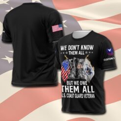 US Coast Guard, Honor The Fallen - T-Shirt