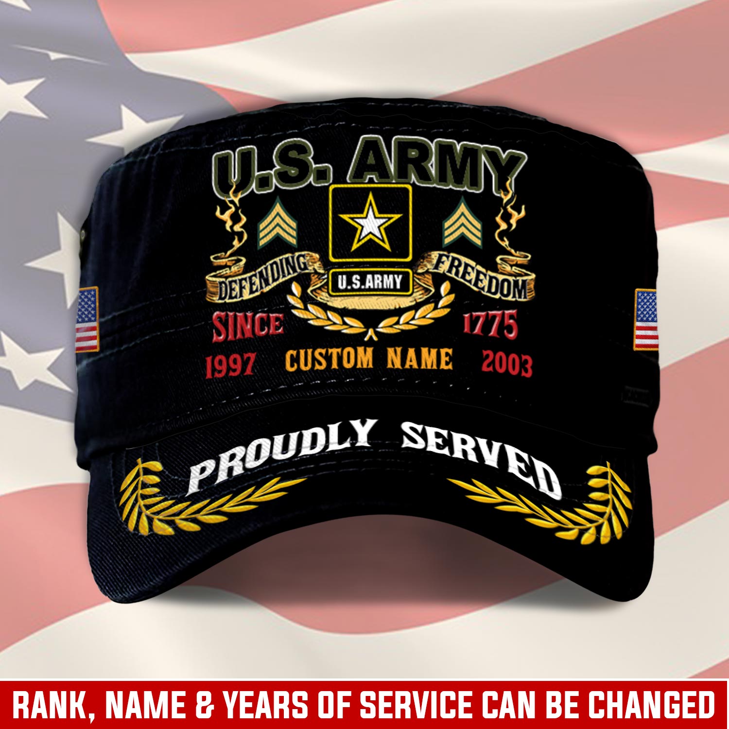 US Army, E 3 Army Private First Class - Military Cap
