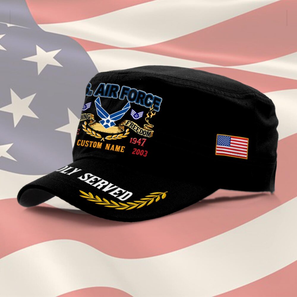 US Air Force , E 7 Air Force First Sergeant - Military Cap - Image 2