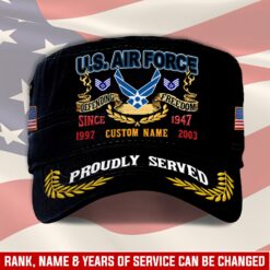 US Air Force , E 7 Air Force First Sergeant - Military Cap