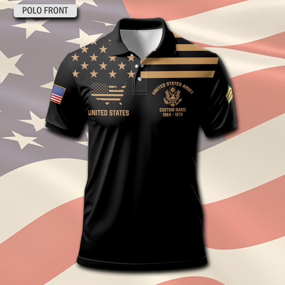 US Army, Always Remember, Never Forget - Polo Shirt - Image 2