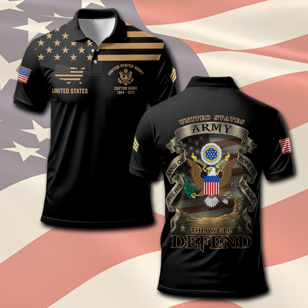US Army, Always Remember, Never Forget - Polo Shirt