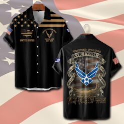 US Air Force , O 3 Air Force Captain - Short Sleeve Button Shirt